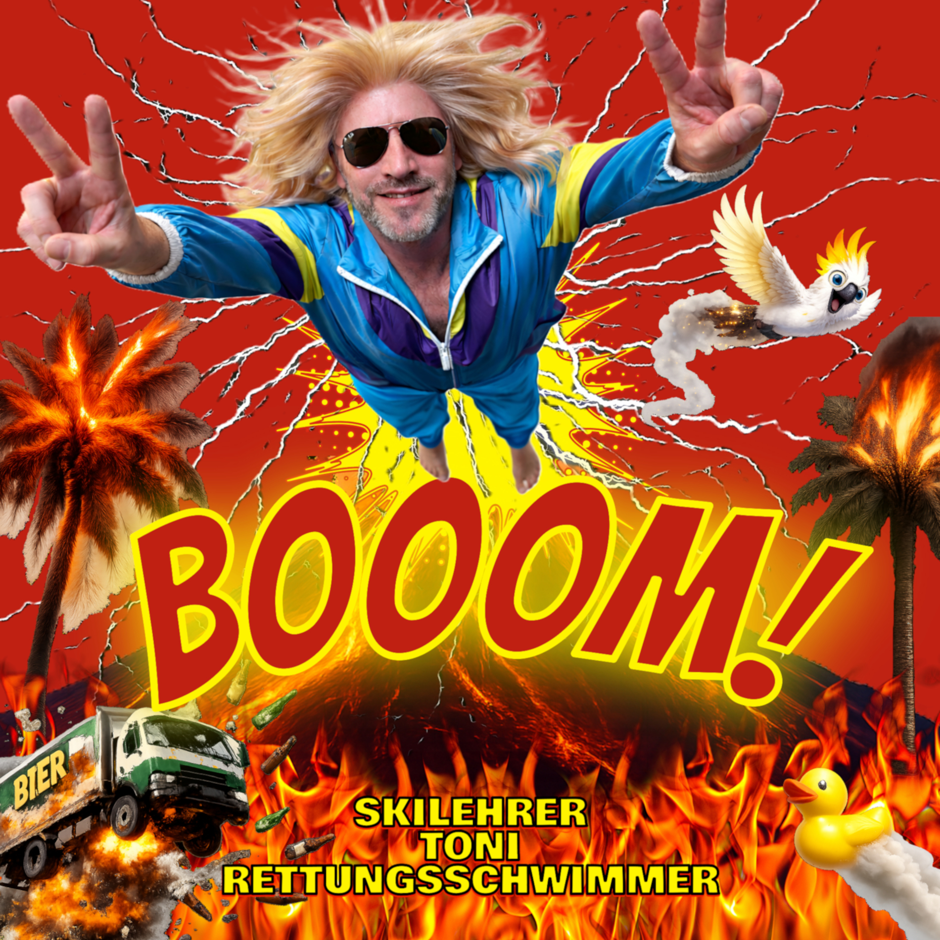 SKILEHRER TONI RETTUNGSSCHWIMMER - BOOOM!